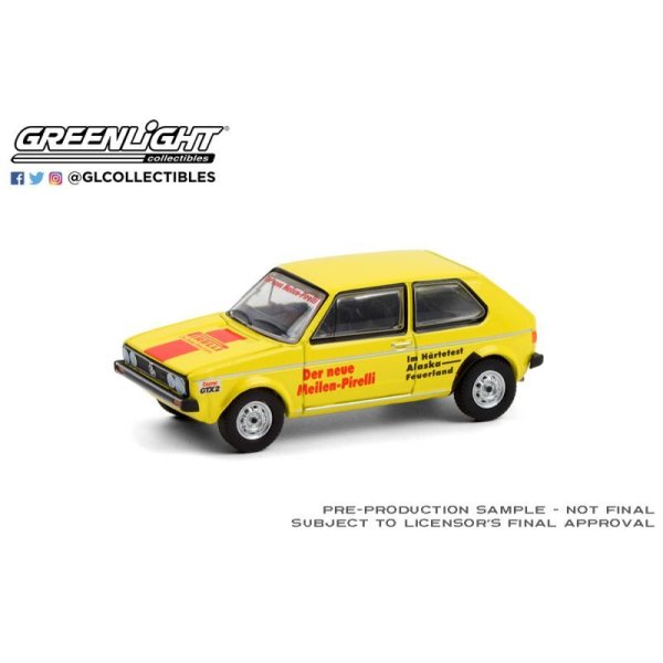 画像2: GREEN LiGHT EXCLUSIVE 1/64 1974 Volkswagen Golf Mk1 Hartetest Alaska-Feuerland Argentina Car #2