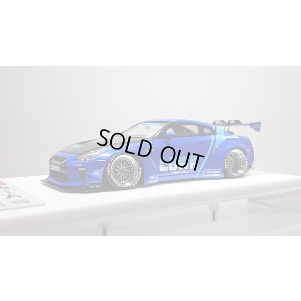 画像1: EIDOLON 1/43 LB WORKS GT-R Type 1.5 (GT Wing Version) Lobellia Blue Limited 38 pcs.