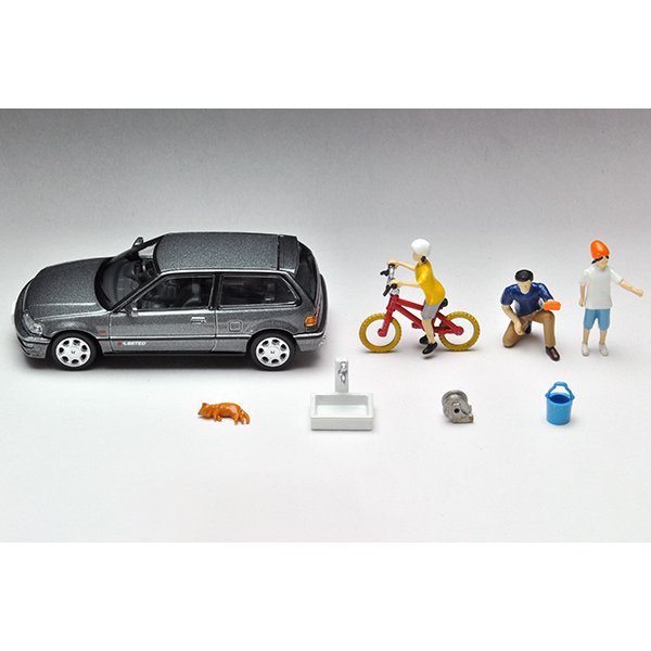 画像5: TOMYTEC 1/64 Diorama Collection 64 # Car Snap 02b 洗車