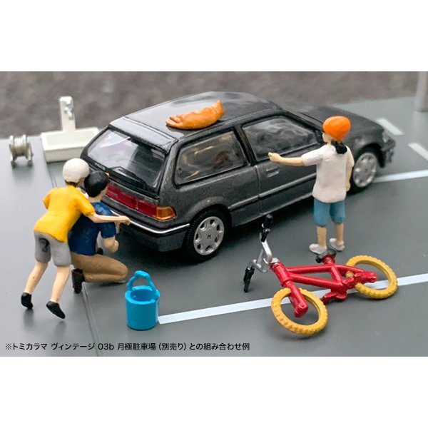 画像4: TOMYTEC 1/64 Diorama Collection 64 # Car Snap 02b 洗車