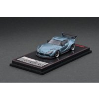 ignition model 1/64 PANDEM Supra (A90) Matte Blue Gray Metallic
