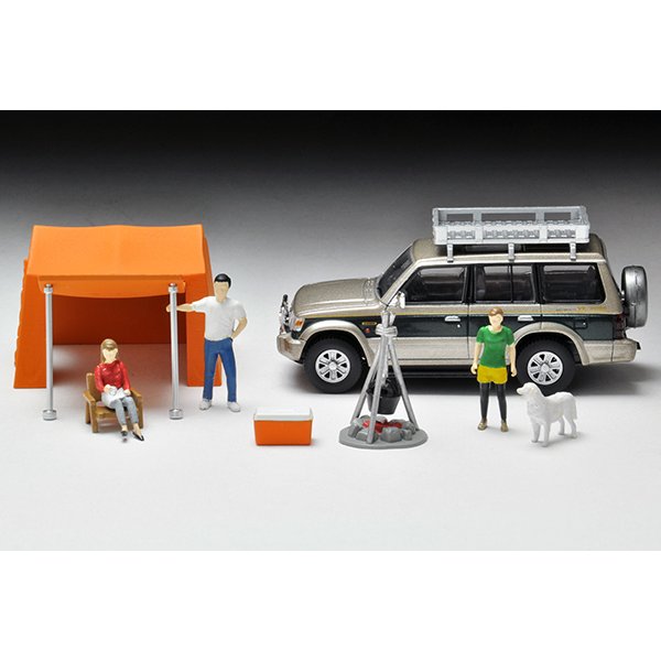 画像5: TOMYTEC 1/64 Diorama Collection 64 # Car Snap 01b Camp