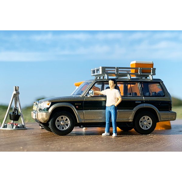 画像7: TOMYTEC 1/64 Diorama Collection 64 # Car Snap 01b Camp