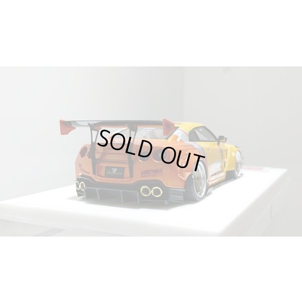 画像10: EIDOLON 1/43 LB WORKS GT-R Type 2 Racing spec Grande Giallo Pearl / Arancio Pearl Limited 35 pcs.