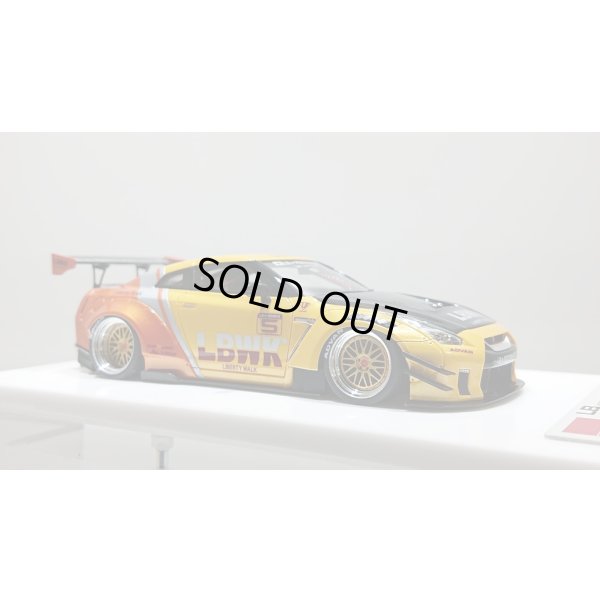 画像4: EIDOLON 1/43 LB WORKS GT-R Type 2 Racing spec Grande Giallo Pearl / Arancio Pearl Limited 35 pcs.