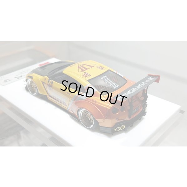 画像8: EIDOLON 1/43 LB WORKS GT-R Type 2 Racing spec Grande Giallo Pearl / Arancio Pearl Limited 35 pcs.