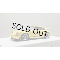 VISION 1/43 Singer Porsche 911(964) Coupe Cream Yellow "Colorado"  Limited 35 pcs.