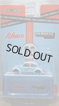 Tarmac Works 1/64 Volkswagen Beetle Blue / Orange Low Ride Height