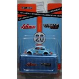 Tarmac Works 1/64 Volkswagen Beetle Blue / Orange Low Ride Height