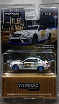 Tarmac Works 1/64 Mercedes-Benz C63 AMG Black Series GUMBALL 3000 2016
