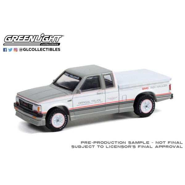 画像2: GREEN LiGHT EXCLUSIVE 1/64 1984 GMC S-15 Extended Cab 68th Annual Indianapolis 500 Mile Race Indy Hauler Official Truck