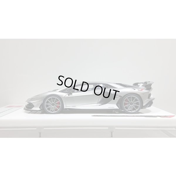 画像2: EIDOLON 1/43 Lamborghini Aventador SVJ 2018 (Nireo wheel) Silver (Style Package) Limited 50 pcs.