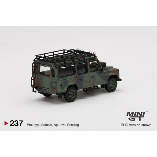 画像3: MINI GT 1/64 Land Rover Defender 110 Military Camouflage (香港限定)