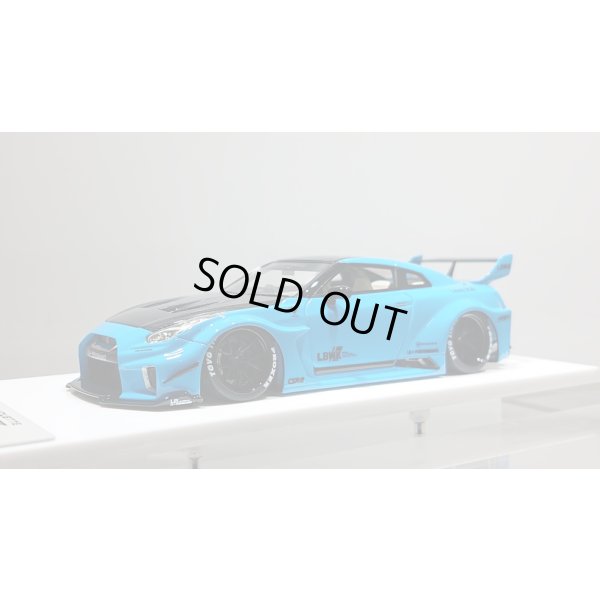 画像1: EIDOLON 1/43 LB-Silhouette WORKS GT 35GT-RR Miami Blue Limited 60 pcs.