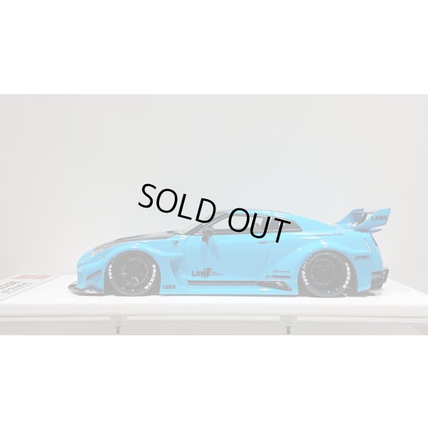 画像2: EIDOLON 1/43 LB-Silhouette WORKS GT 35GT-RR Miami Blue Limited 60 pcs.