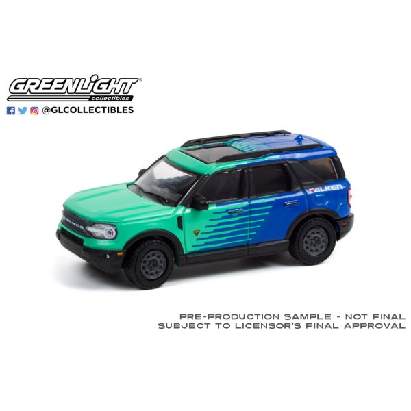 画像2: GREEN LiGHT EXCLUSIVE 1/64 2021 Ford Bronco Sport --Falken Tires