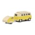画像3: Schuco 1/64 VW T1 Camper with Trailer Yellow / Beige (3)