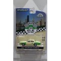 GREEN LiGHT EXCLUSIVE 1/64 1987 Chevrolet Caprice - Chicago Checker Taxi Affl, Inc.