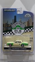 GREEN LiGHT EXCLUSIVE 1/64 1987 Chevrolet Caprice - Chicago Checker Taxi Affl, Inc.