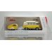 画像1: Schuco 1/64 VW T1 Camper with Trailer Yellow / Beige (1)