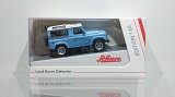 Schuco 1/64 Land Rover Defender Blue / White