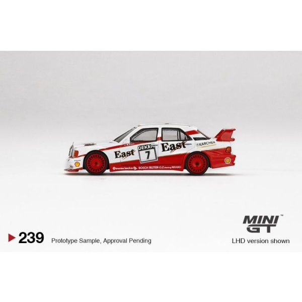 画像4: MINI GT 1/64 Mercedes Benz 190E 2.5-16 Evolution II DTM 1991 #7 "East" (LHD)