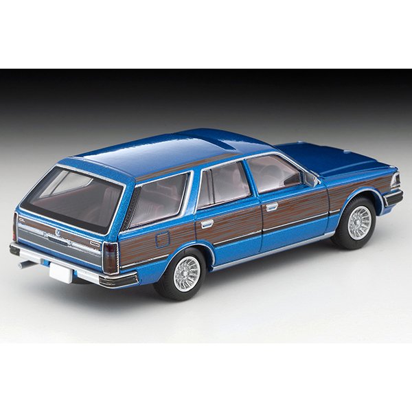 画像3: TOMYTEC 1/64 Limited Vintage NEO Nissan Gloria Wagon V20E GL Custom Ver. (Blue / Wood grain)