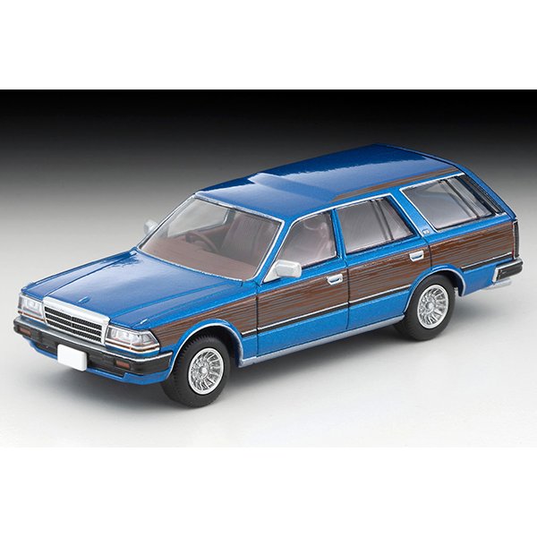画像2: TOMYTEC 1/64 Limited Vintage NEO Nissan Gloria Wagon V20E GL Custom Ver. (Blue / Wood grain)