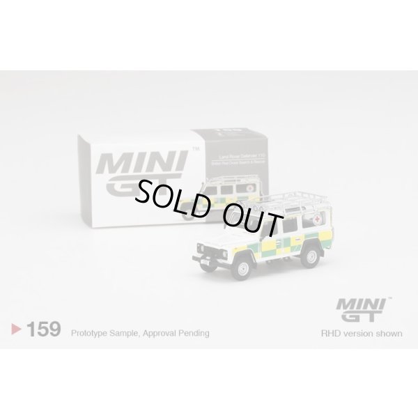 画像1: MINI GT 1/64 Land Rover Defender 110 British Red Cross Search & Rescue