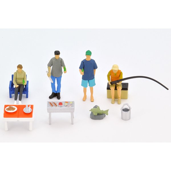 画像3: TOMYTEC 1/64 Diorama Collection 64 #Car Snap 06a BBQ