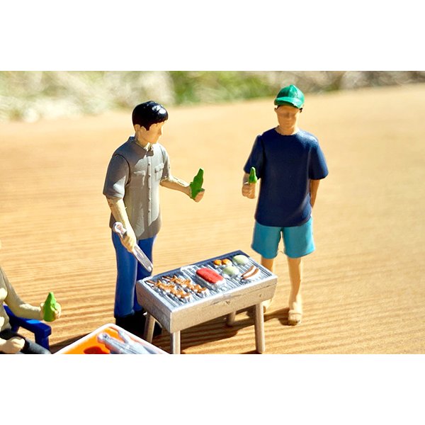 画像10: TOMYTEC 1/64 Diorama Collection 64 #Car Snap 06a BBQ