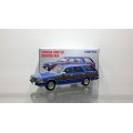 TOMYTEC 1/64 Limited Vintage NEO Nissan Gloria Wagon V20E GL Custom Ver. (Blue / Wood grain)