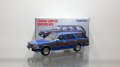 TOMYTEC 1/64 Limited Vintage NEO Nissan Gloria Wagon V20E GL Custom Ver. (Blue / Wood grain)