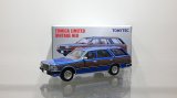 TOMYTEC 1/64 Limited Vintage NEO Nissan Gloria Wagon V20E GL Custom Ver. (Blue / Wood grain)