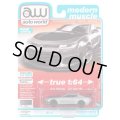 auto world 1/64 2019 Chevy Camaro ZL1 1LE Satin Steel / Black