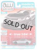 auto world 1/64 2019 Chevy Camaro ZL1 1LE Satin Steel / Black
