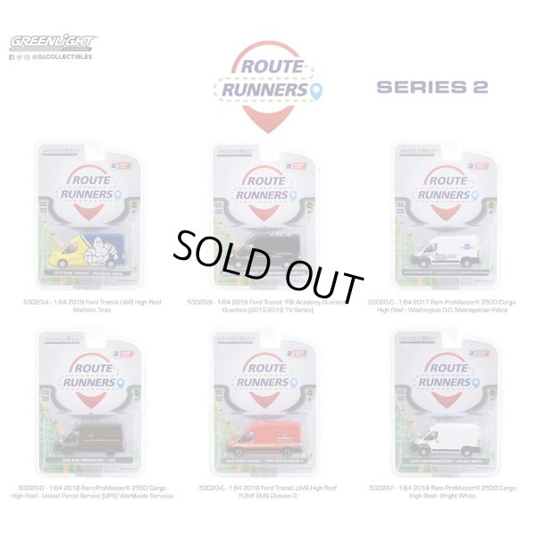 画像1: GREEN LiGHT 1/64 Route Runners Series 3