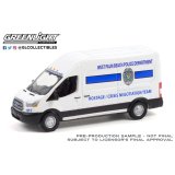 GREEN LiGHT EXCLUSIVE 1/64 2020 Ford Transit LWB High Roof - West Palm Beach, Florida Police Department Hostage