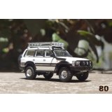 Gaincorp Products 1/64 Toyota Land Cruiser LC80 Off-road version LHD White