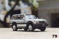 Gaincorp Products 1/64 Toyota Land Cruiser LC80 RHD Silver