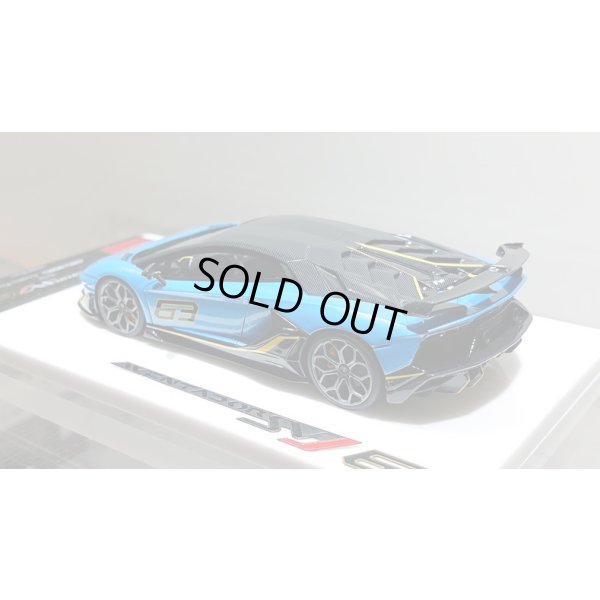 画像12: EIDOLON 1/43 Lamborghini Aventador SVJ 63 2018 Azzurro Pearl Limited 30 pcs.