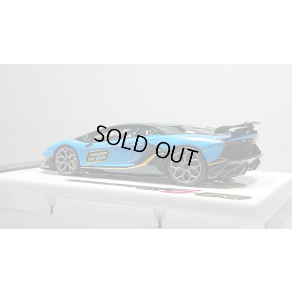 画像3: EIDOLON 1/43 Lamborghini Aventador SVJ 63 2018 Azzurro Pearl Limited 30 pcs.