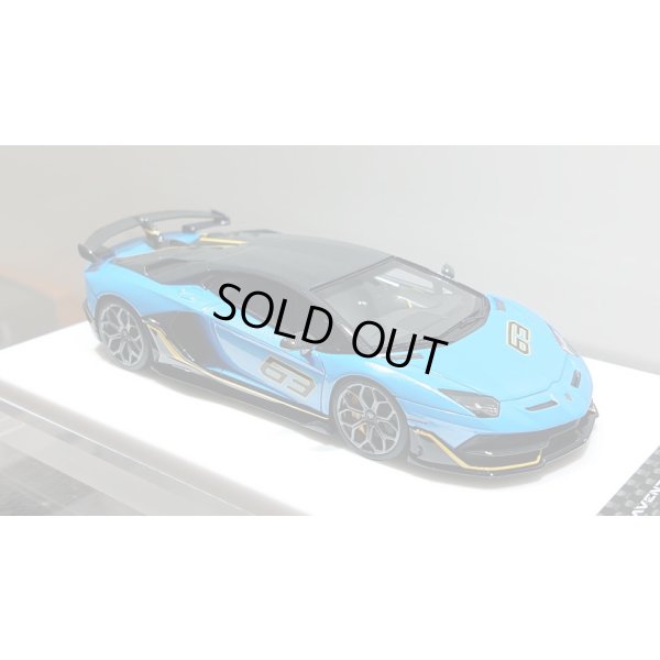 画像11: EIDOLON 1/43 Lamborghini Aventador SVJ 63 2018 Azzurro Pearl Limited 30 pcs.