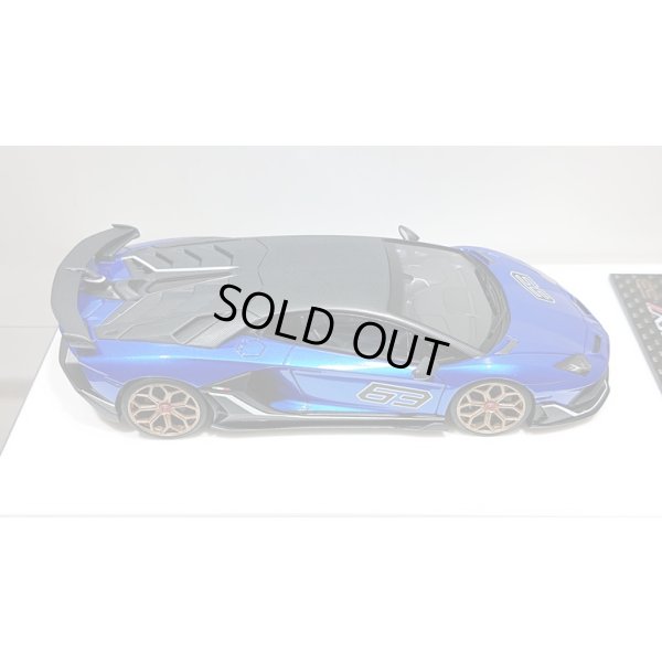 画像8: EIDOLON 1/43 Lamborghini Aventador SVJ 63 2018 Blu Nethans Limited 63 pcs.