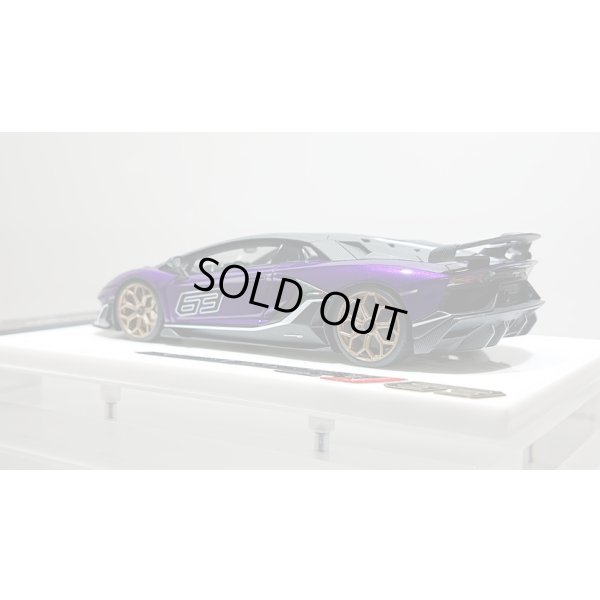 画像3: EIDOLON 1/43 Lamborghini Aventador SVJ 63 2018 Viola Pasifae Limited 63 pcs.