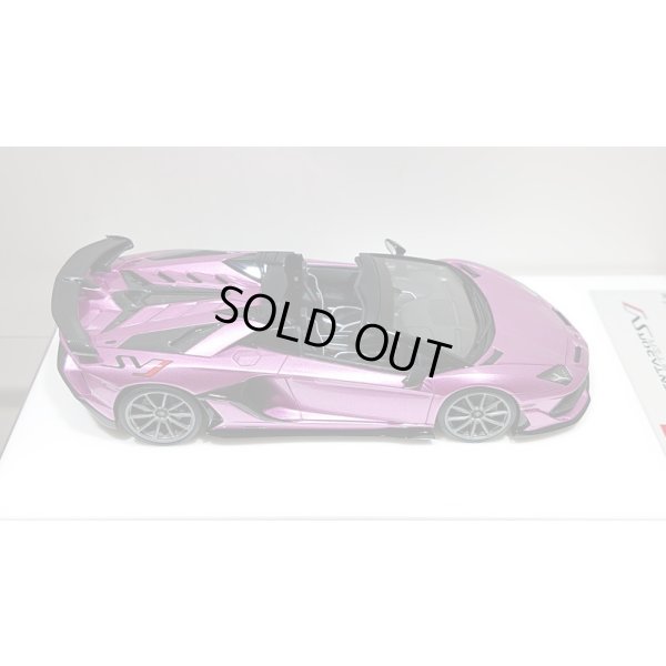 画像8: EIDOLON 1/43 Lamborghini Aventador SVJ Roadster 2019 (Nireo wheel) Viola 30th (Purple Metallic) Limited 50 pcs.
