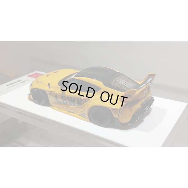 画像12: EIDOLON 1/43 LB WORKS GR Supra 6 spork wheel Lightning Yellow Limited 60 pcs.