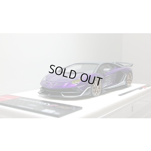 画像9: EIDOLON 1/43 Lamborghini Aventador SVJ 63 2018 Viola Pasifae Limited 63 pcs.