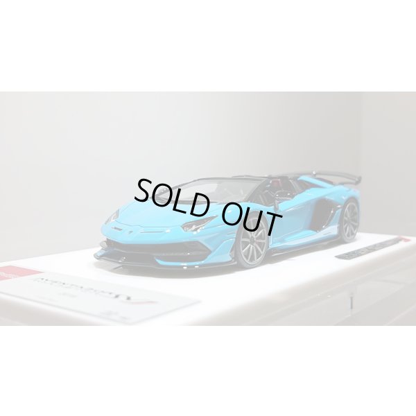 画像9: EIDOLON 1/43 Lamborghini Aventador SVJ Roadster 2019 (Nireo wheel) Blu Grauco Limited 40 pcs.