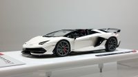 EODOLON 1/43 Lamborghini Aventador SVJ Roadster 2019 (Nireo wheel) Matte Pearl White Limited 80 pcs.